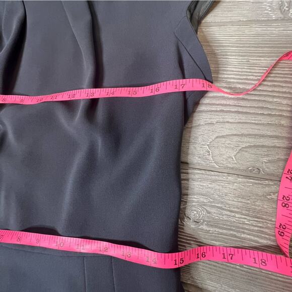 Max Mara Studio sheath dress gray blue sz 10 - Picture 5 of 6